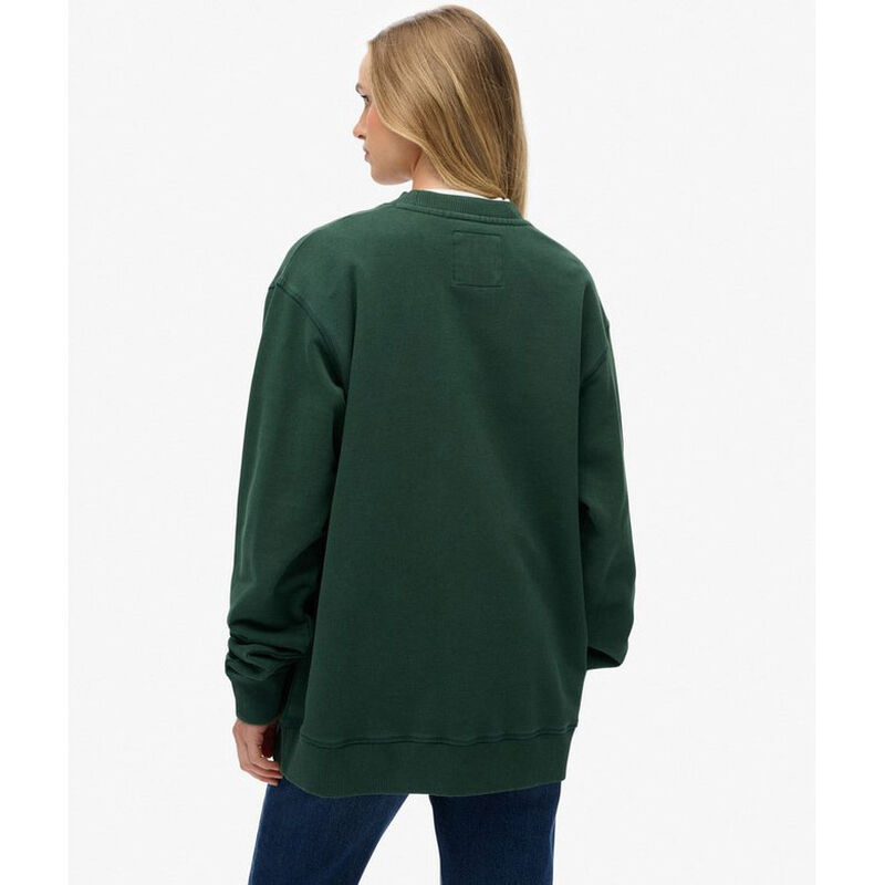 Superdry Athletic Essentials Slouchy Crew Sweatshirt image number 1